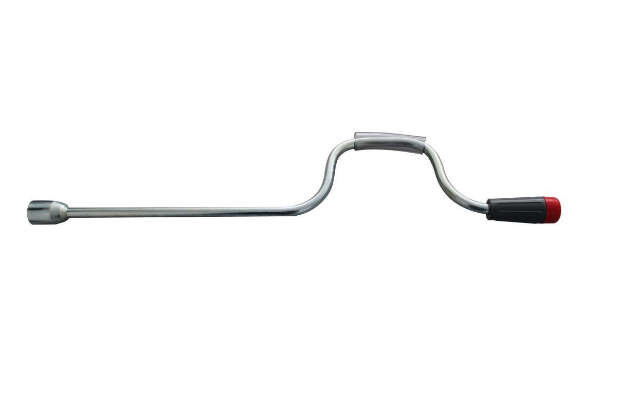 BÜNTE Handkurbel, 660 mm SW 19, Stützfuß/Ausdrehstütze BÜNTE Handkurbel, 660 mm SW 19, Stützfuß/Ausdrehstütze