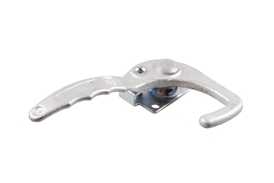 SPP Winkelhebelverschluss ZB-12L, links m. Druckknopfsicherung, Hebellänge 167 mm