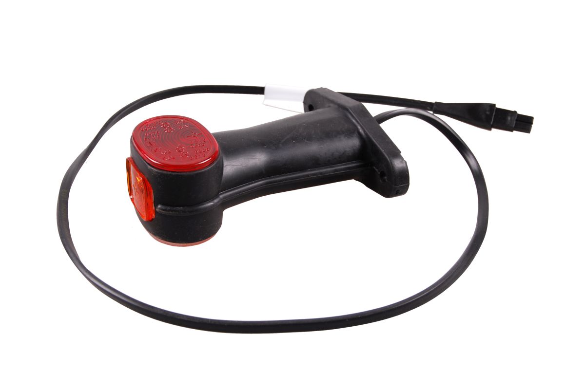 ASPÖCK Superpoint II Umrissleuchte rot/weiß/gelb links/rechts, m. SML, 0,75 m Kabel SV