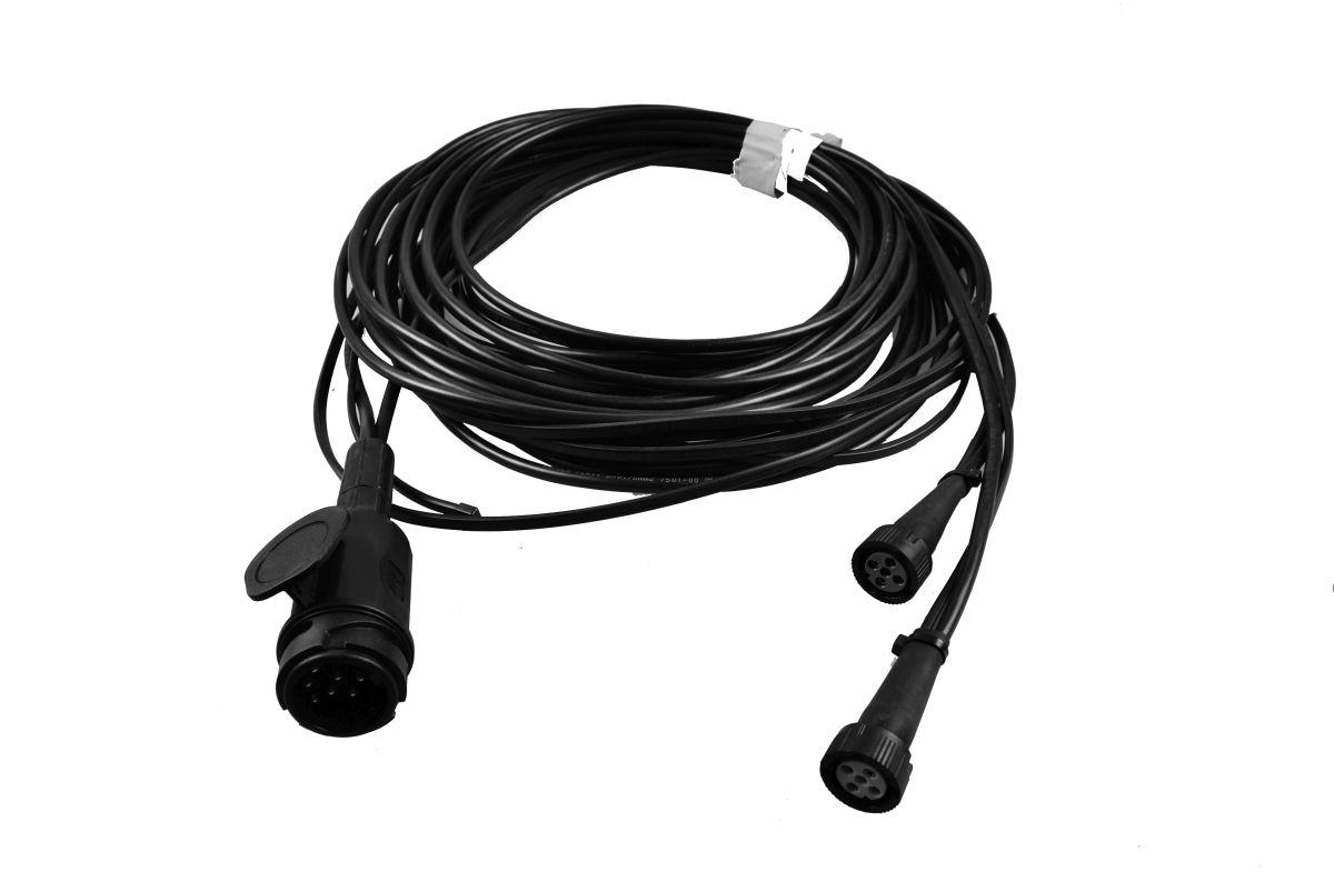 ASPÖCK Anschlusskabel, 10 m, 13-polig, 5-polige BV 2 x Abgang 8 m DC-Kabel ASPÖCK Anschlusskabel, 10 m, 13-polig, 5-polige BV 2 x Abgang 8 m DC-Kabel