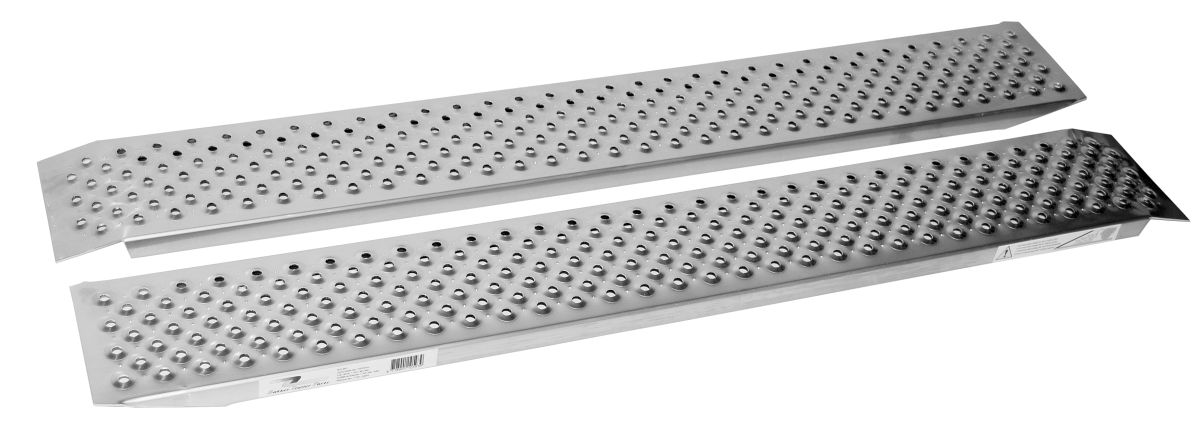 Auffahrrampen (Paar), 200 x 1500 x 40 mm, 400 kg m. Auflagerprofil, Aluminium Auffahrrampen (Paar), 200 x 1500 x 40 mm, 400 kg m. Auflagerprofil, Aluminium