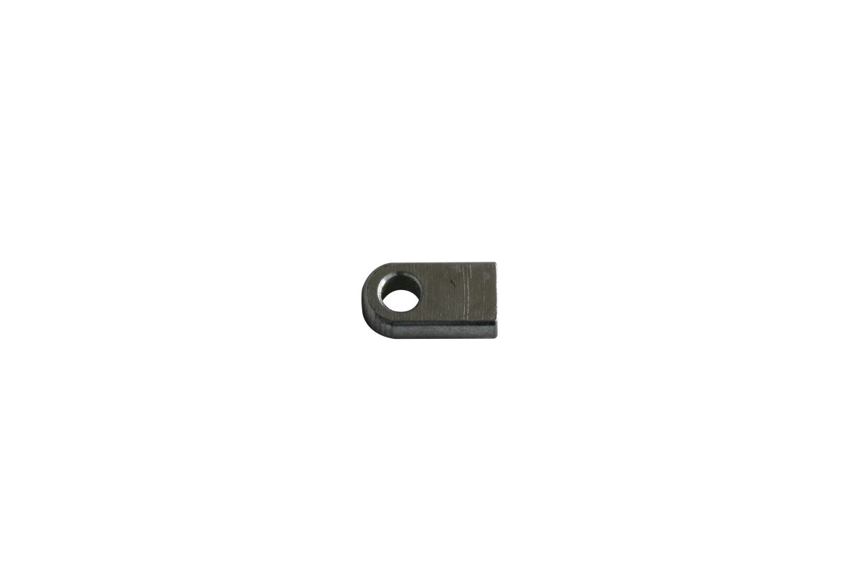 Auge flach M6, Ø 8,2 mm, wirksame Länge 19 mm Breite Auge 16 mm, Breite Bohrung 10 mm Auge flach M6, Ø 8,2 mm, wirksame Länge 19 mm Breite Auge 16 mm, Breite Bohrung 10 mm