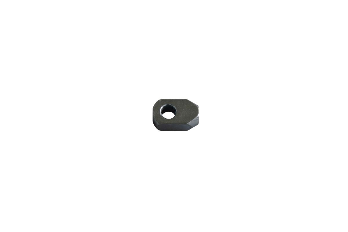 Auge m. Fase M8, Ø 8,1 mm, wirksame Länge 16 mm Breite Auge 15 mm, Breite Bohrung 10 mm, f. 21122 Auge m. Fase M8, Ø 8,1 mm, wirksame Länge 16 mm Breite Auge 15 mm, Breite Bohrung 10 mm, f. 21122