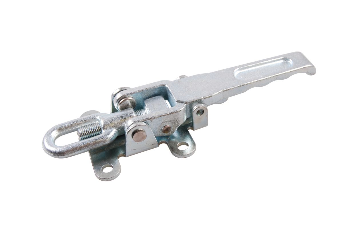 Exzenterverschluss, verstellbar, 247-272 x 92,3 mm Lochabstand 65/70 mm, m. Sicherung, Stahl verzinkt