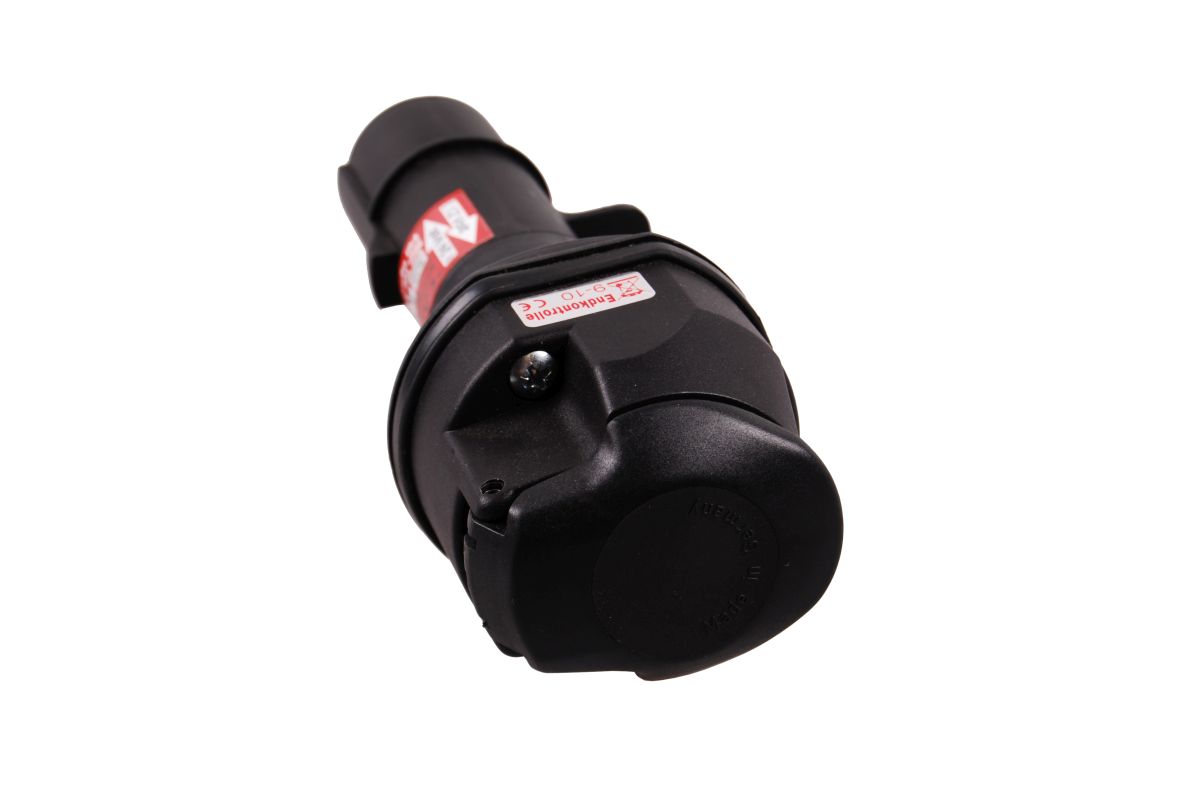 SECORÜT Spannungsreduzierer, von 24 auf 12 V 7-poliger Stecker (Typ N) auf 13-polige Dose (PKW)