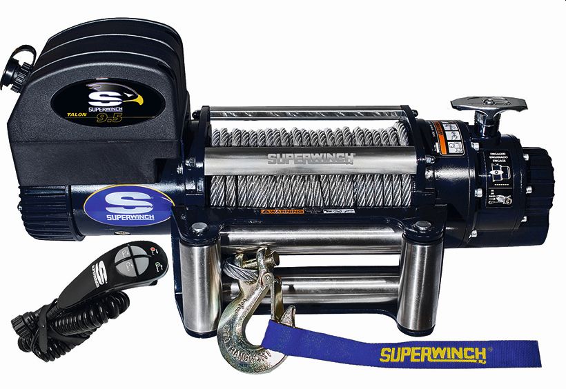 SUPERWINCH Talon 9.5 4309 kg, 12 V, Stahlseil