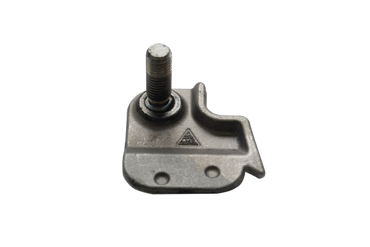 FBS Anschweißplatte kurz, links, 81 x 72 mm m. Gewindebolzen M14 x 38 mm, z. Anschweißen FBS Anschweißplatte kurz, links, 81 x 72 mm m. Gewindebolzen M14 x 38 mm, z. Anschweißen