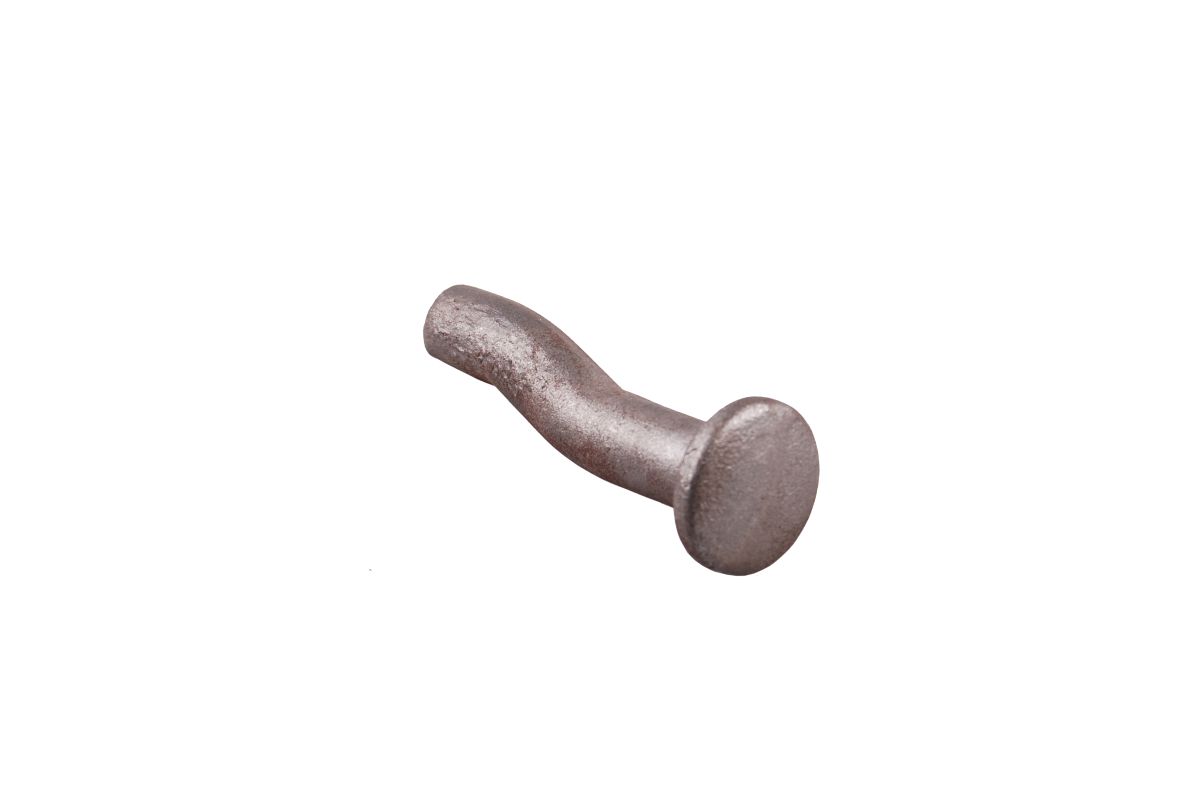 FBS Pendelbolzen, Ø 18 x 100 mm, 10 mm verkröpft Kopf Ø 35 mm, z. Anschweißen, Stahl roh FBS Pendelbolzen, Ø 18 x 100 mm, 10 mm verkröpft Kopf Ø 35 mm, z. Anschweißen, Stahl roh
