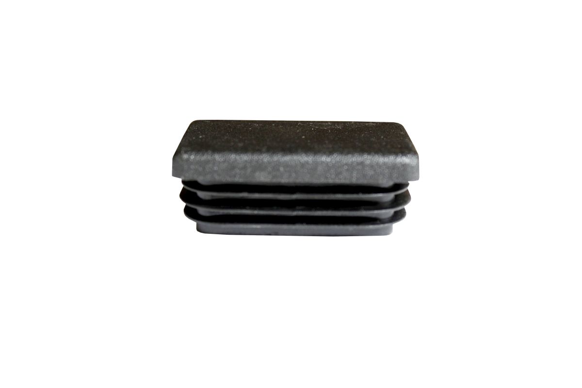Rechteckstopfen, 45 x 30 x 1,5 mm f. Einfass-Bordwandverschluss, schwarz, Kunststoff