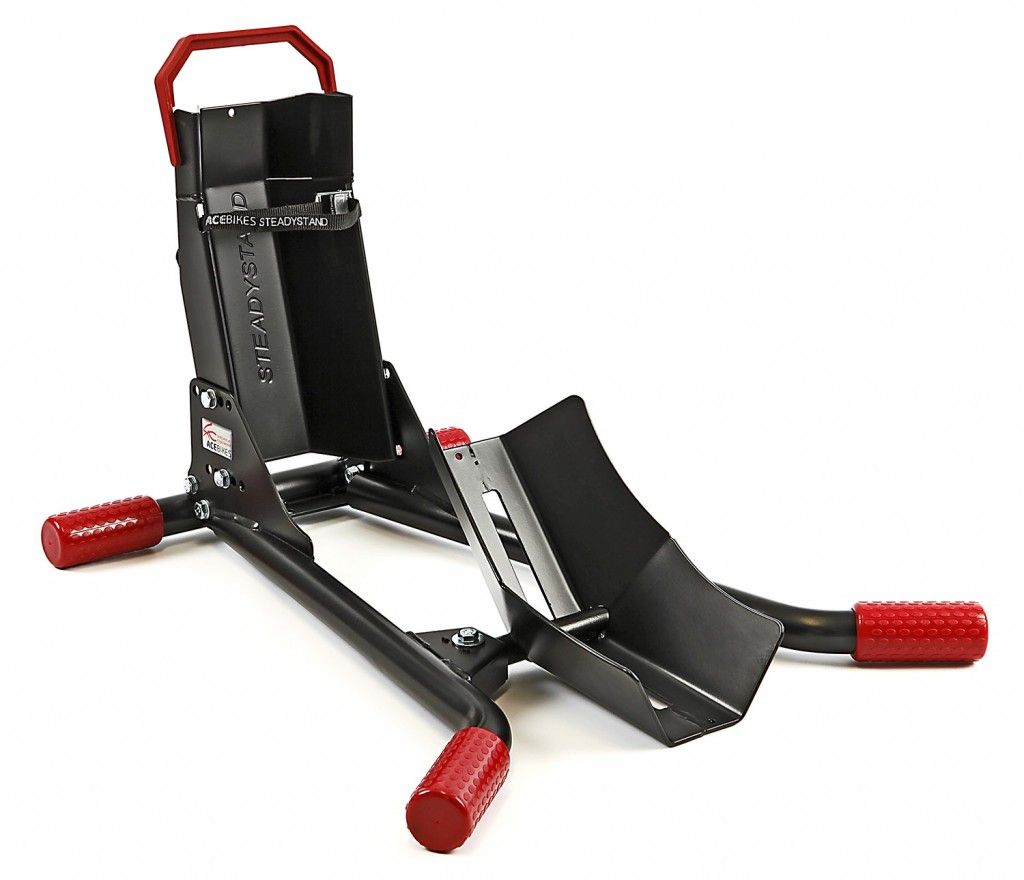 ACEBIKES SteadyStand, m. Wippe, Gummifüße f. Reifen 15-19" m. 90-130 mm Breite ACEBIKES SteadyStand, m. Wippe, Gummifüße f. Reifen 15-19" m. 90-130 mm Breite