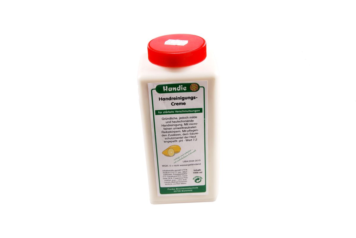 Handreinigungscreme, 1 l Flasc Handreinigungscreme, 1 l Flasc