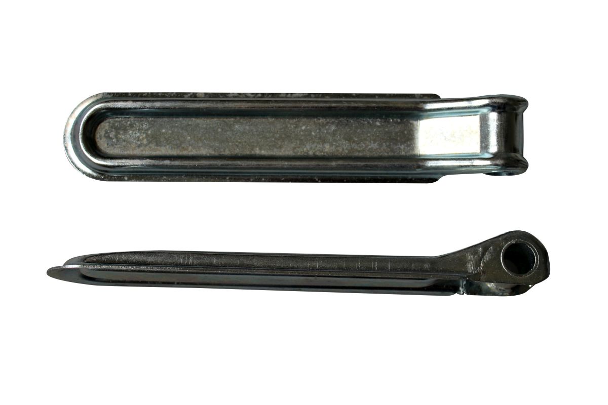 Stellbordscharnier, 56 x 270 mm, Bohrung Ø 16 mm Stahl verzinkt