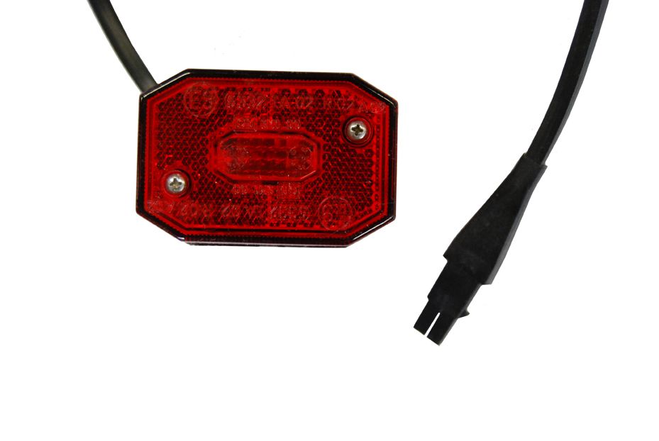 ASPÖCK Flexipoint I Begrenzungsleuchte rot m. Rückstrahler, 0,5 m Kabel SV ASPÖCK Flexipoint I Begrenzungsleuchte rot m. Rückstrahler, 0,5 m Kabel SV