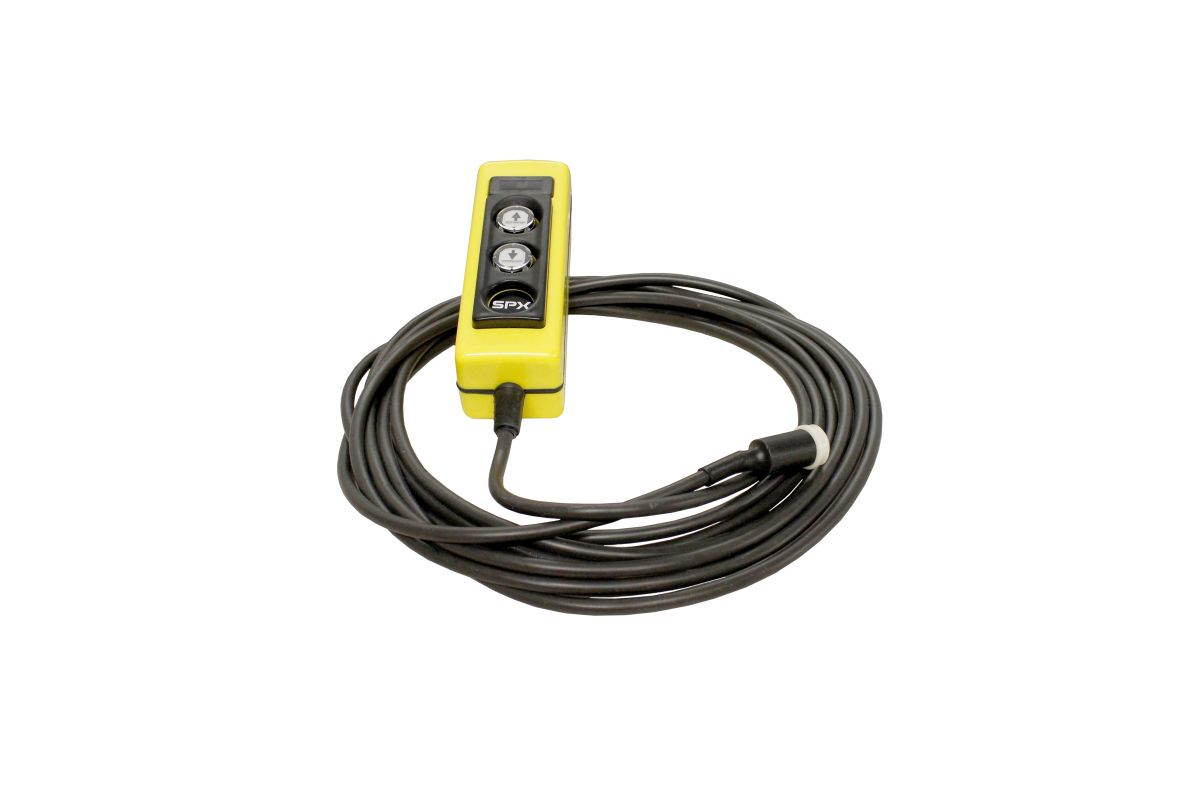 SPX Bedienteil, m. 2 Tasten, 6 m Kabel, 2 Magnete f. Hydraulikaggregate SPX Bedienteil, m. 2 Tasten, 6 m Kabel, 2 Magnete f. Hydraulikaggregate