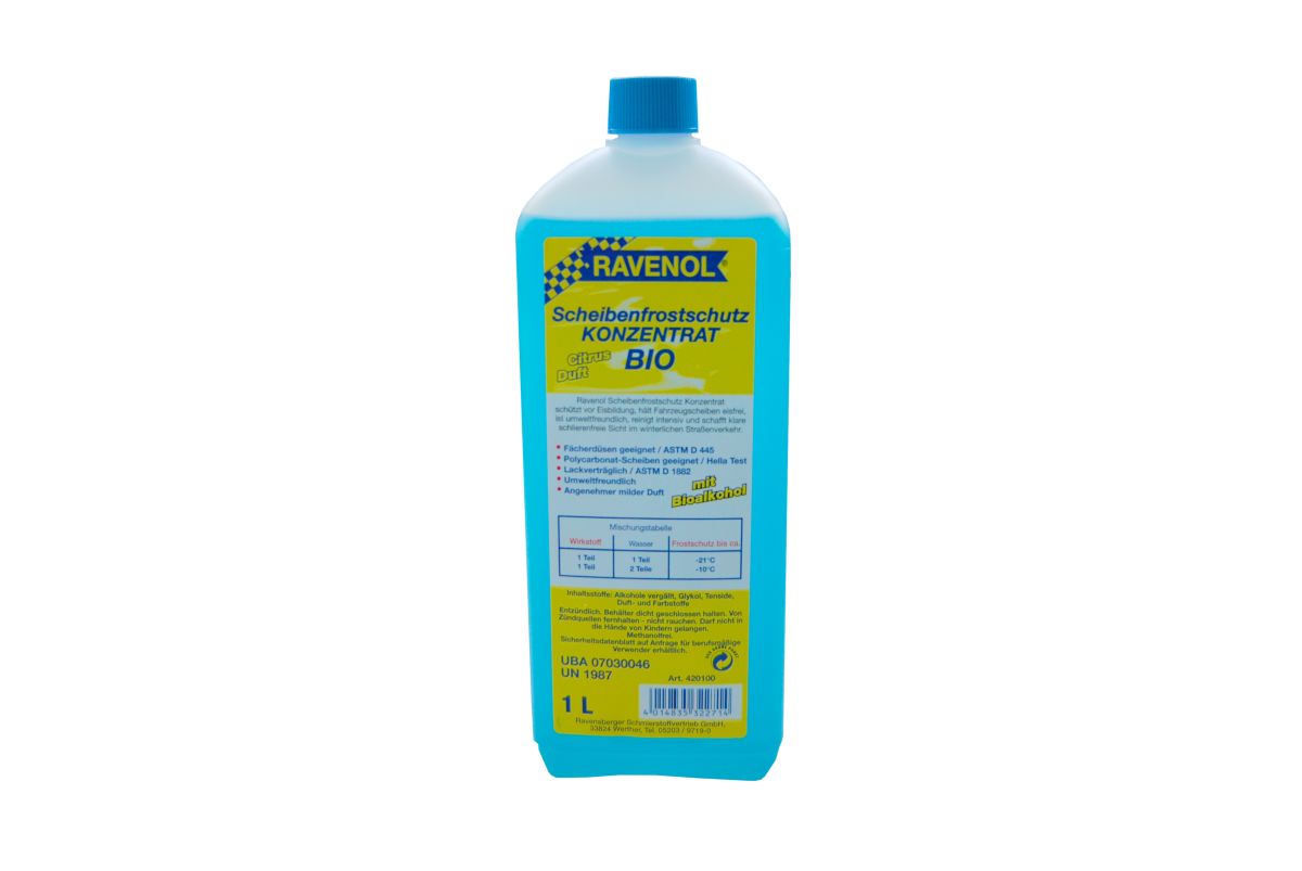 RAVENOL Scheibenfrostschutz Konzentrat, bis -20°C, 1 l RAVENOL Scheibenfrostschutz Konzentrat, bis -20°C, 1 l