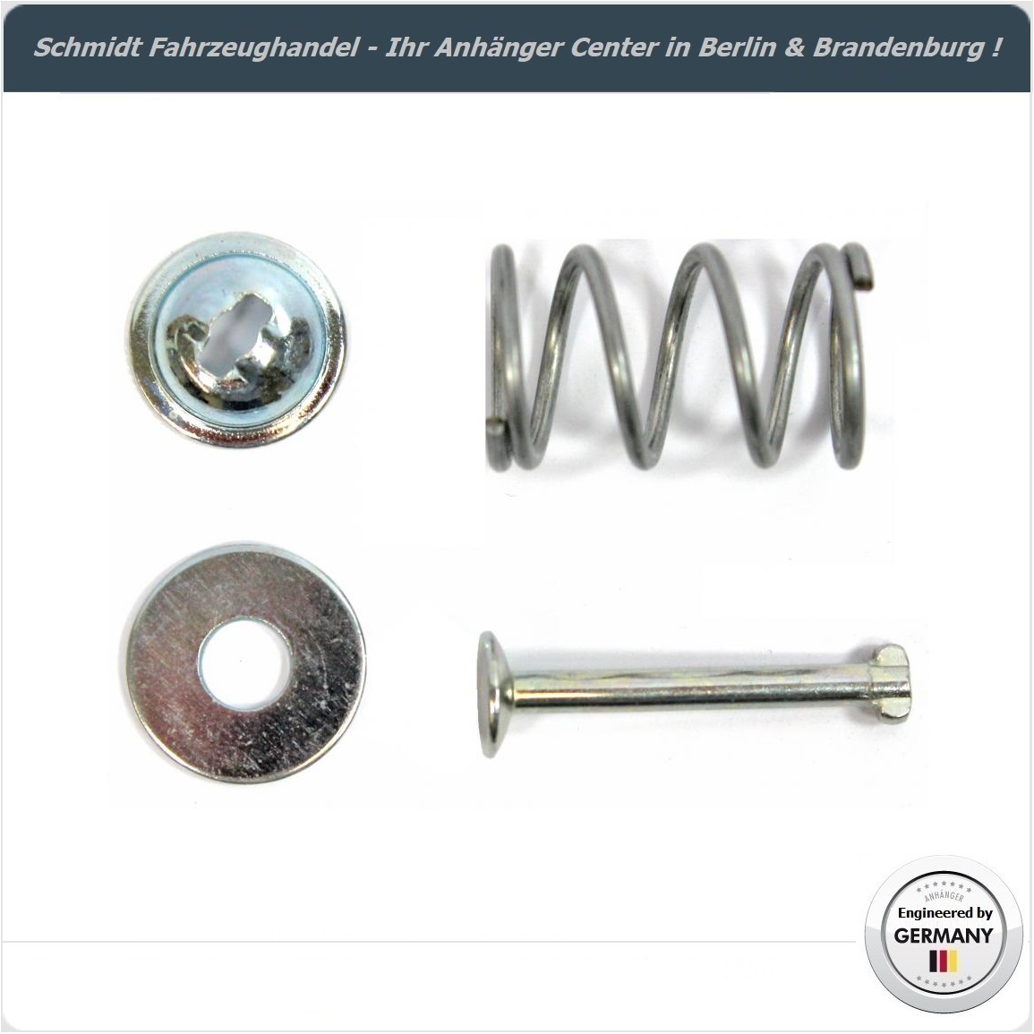 Bremsbackenhalter Niederhalter für mechanische Radbremse Bremsbackenhalter Niederhalter für mechanische Radbremse