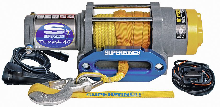 SUPERWINCH Terra 45 SR 2041 kg, 12 V, Synthetikseil SUPERWINCH Terra 45 SR 2041 kg, 12 V, Synthetikseil