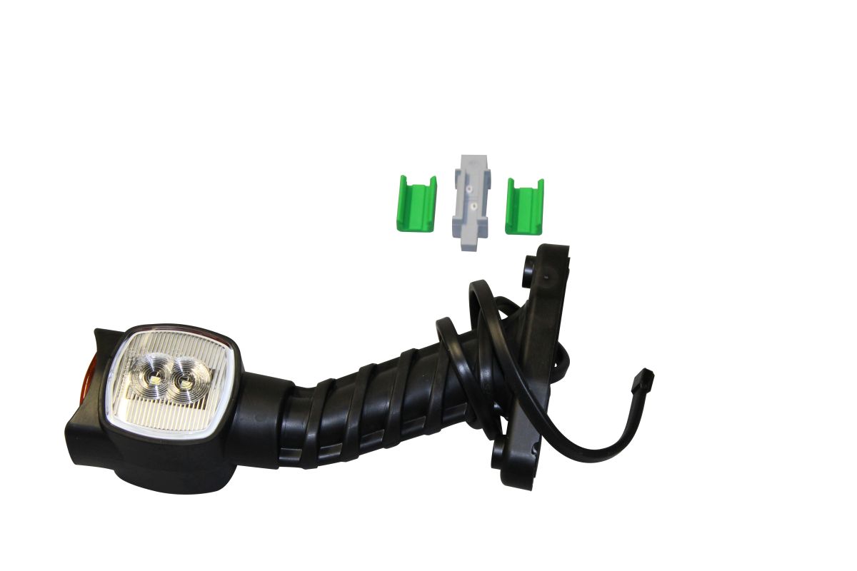 Begrenzungsleuchte links LED 12/24V w/r/g