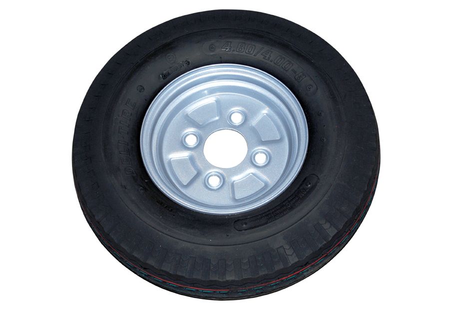 DELI Komplettrad 5.70/5.00-8, 77M, S-378, a. Felge 3.00Dx8, 4/60/100, ET 0, 335 kg DELI Komplettrad 5.70/5.00-8, 77M, S-378, a. Felge 3.00Dx8, 4/60/100, ET 0, 335 kg