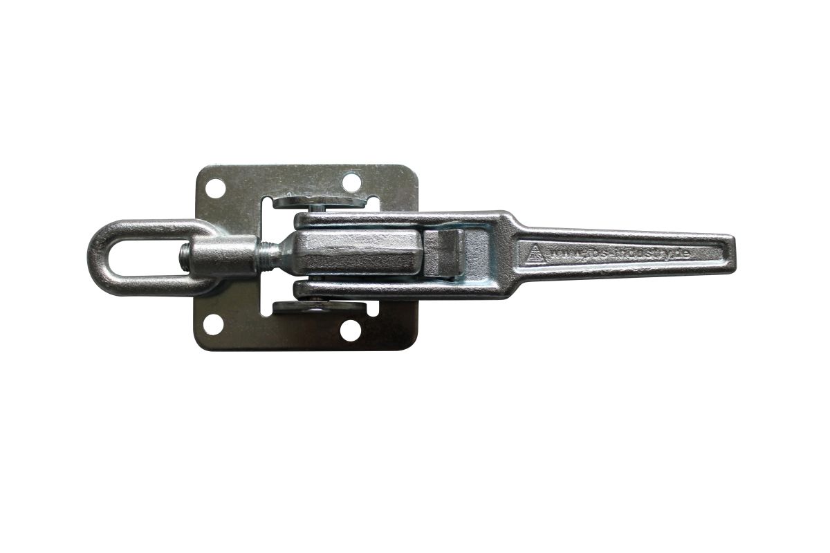 FBS Exzenterverschluss, Größe 1, verstellbar Längenverstellung 25 mm, m. Sicherung, Platte