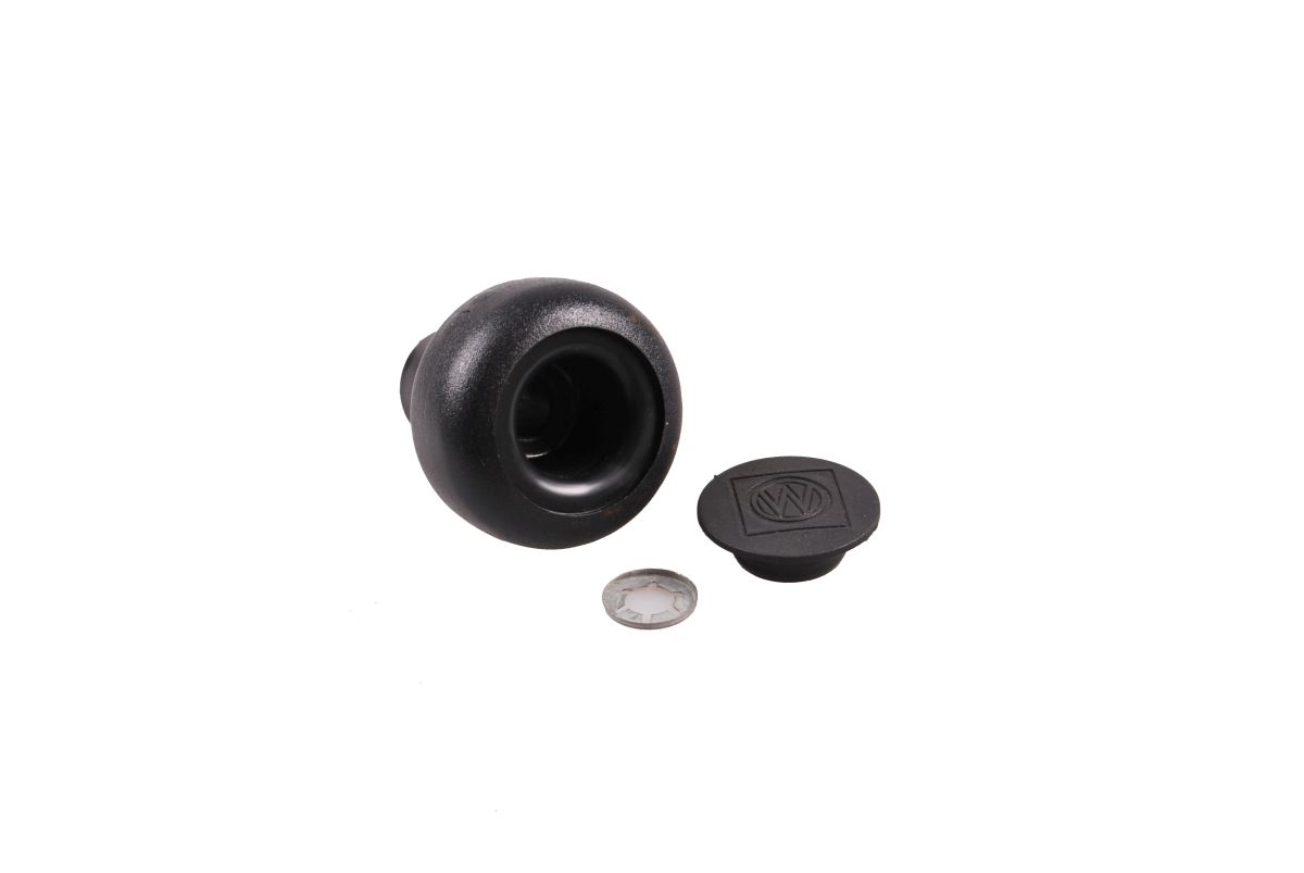 BÜNTE Knauf, Ø 10 mm, f. Handkurbel, m. Kappe/Ring Kunststoff BÜNTE Knauf, Ø 10 mm, f. Handkurbel, m. Kappe/Ring Kunststoff