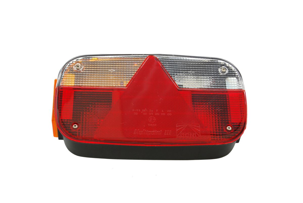 ASPÖCK Multipoint III Rückleuchte links m. KZL, NSL, RFL, SML, 8-poliger Bajonett