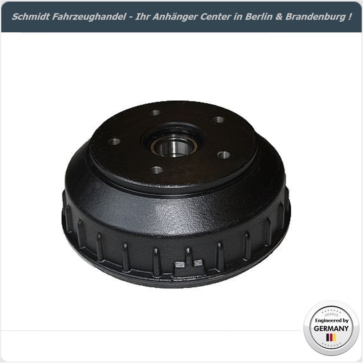 Bremstrommel für AL-KO 2051 mit Kompaktlager 39/72x37