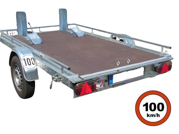 Mietanhänger 1-2er Motorradtrailer 2,50x1,45 m Mietanhänger 1-2er Motorradtrailer 2,50x1,45 m