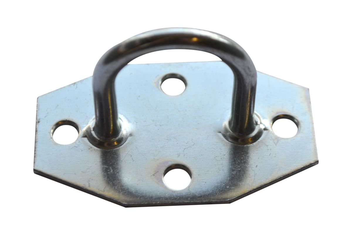 Bügelkrampe, 40 x 65 mm, Lochabstand 26/51 mm Lichtehöhe 30 mm, Lichtebreite 26 mm, verzinkt Bügelkrampe, 40 x 65 mm, Lochabstand 26/51 mm Lichtehöhe 30 mm, Lichtebreite 26 mm, verzinkt