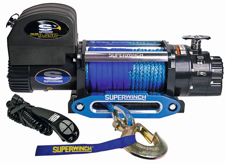 SUPERWINCH Talon 9.5 SR 4309 kg, 12 V, Synthetikseil