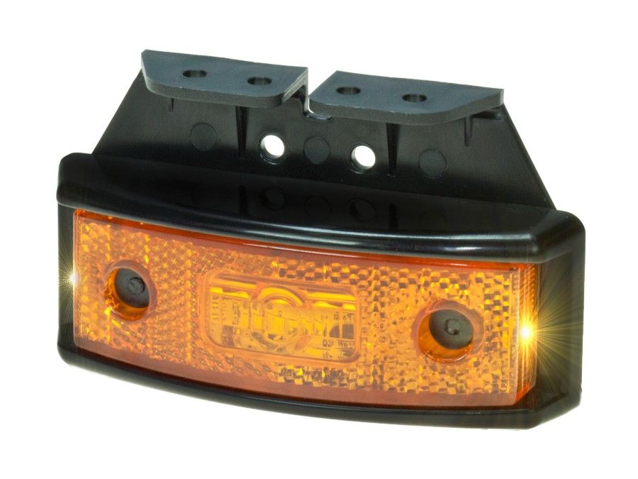 LED-Seitenm. PRO-MULTI-SML AMP SS 3-pl, 90¬†Halter, 10-32
