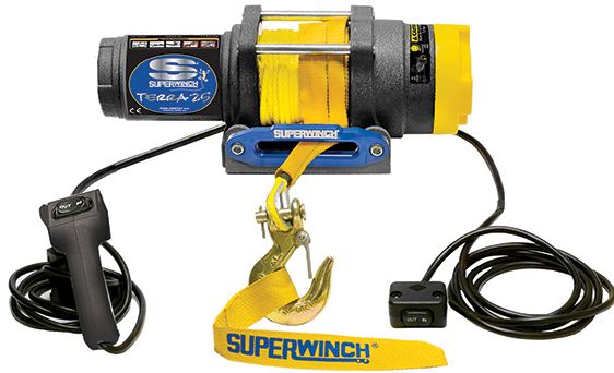 SUPERWINCH Terra 25 1134 kg, 12 V, Stahlseil