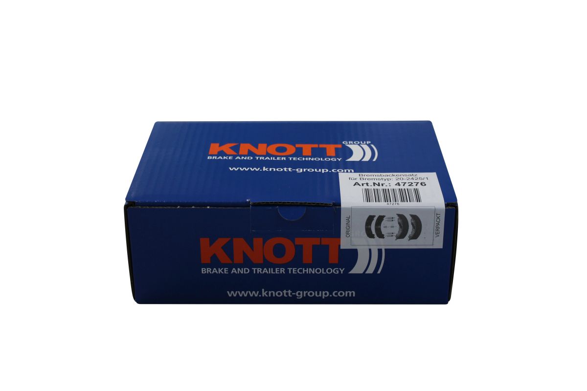 KNOTT Bremsbackensatz 200 x 50 20-2425/1, (ORIGINAL)