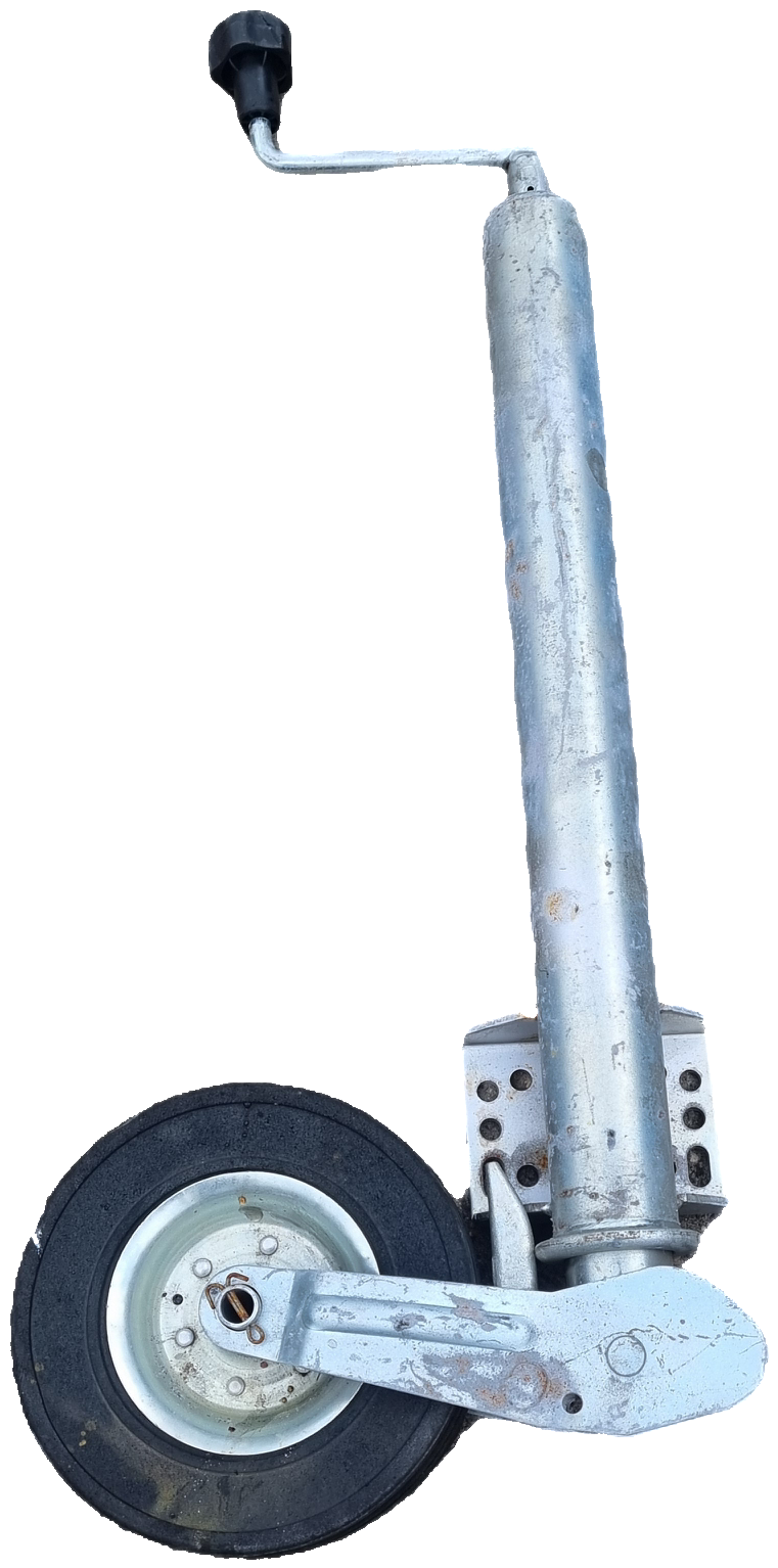 Automatik Stützrad mit Flansch - 3. Wahl Automatik Stützrad mit Flansch - 3. Wahl