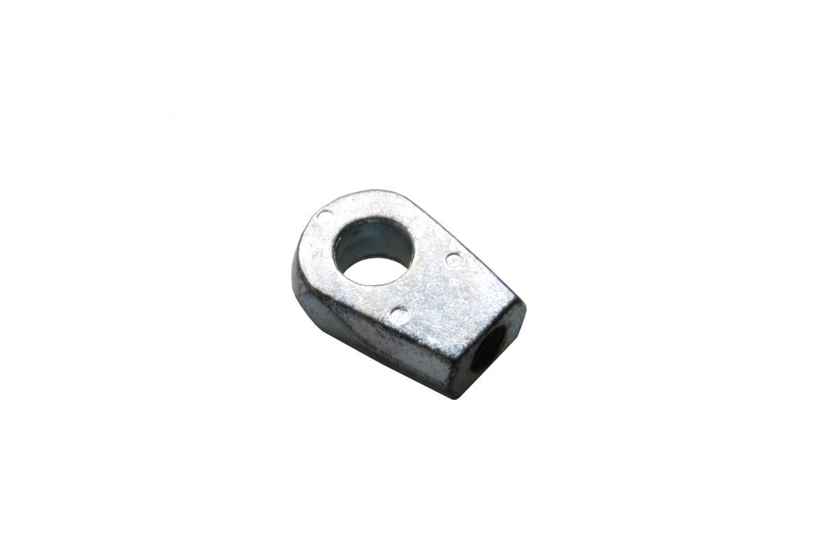 Auge flach M6, Ø 8,1 mm, wirksame Länge 16 mm Breite Auge 12 mm, Breite Bohrung 8 mm Auge flach M6, Ø 8,1 mm, wirksame Länge 16 mm Breite Auge 12 mm, Breite Bohrung 8 mm