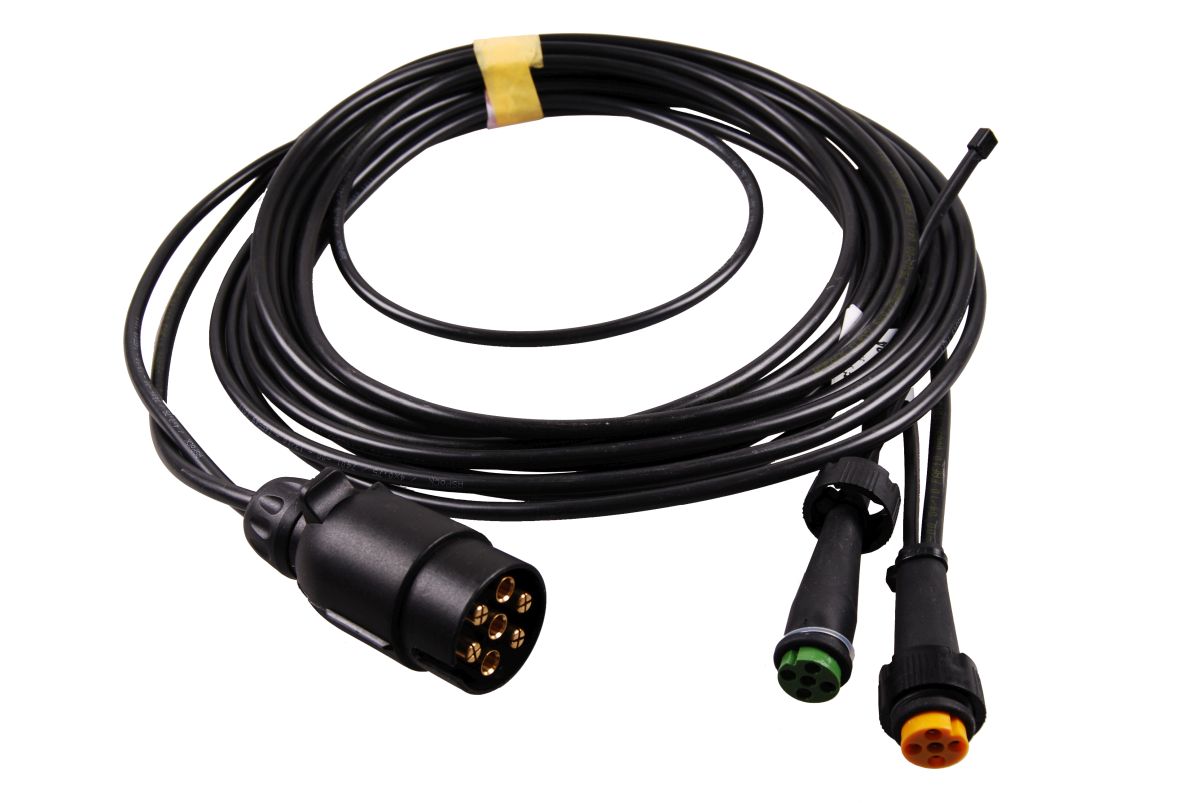 ASPÖCK Anschlusskabel, 5 m, 7-polig, 5-polige BV 2 x Abgang 0,2 m DC-Kabel ASPÖCK Anschlusskabel, 5 m, 7-polig, 5-polige BV 2 x Abgang 0,2 m DC-Kabel