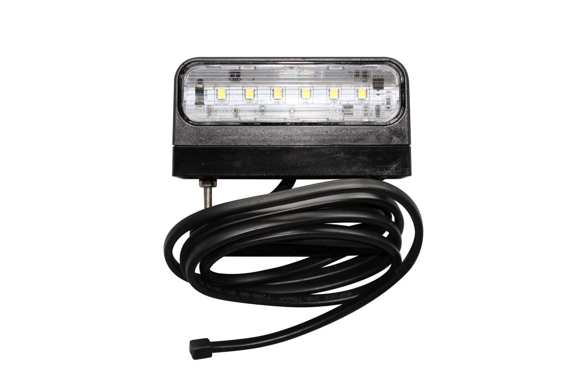 ASPÖCK Regpoint II Kennzeichenleuchte LED m. 1,5 m DC-Kabel, 12/24 V ASPÖCK Regpoint II Kennzeichenleuchte LED m. 1,5 m DC-Kabel, 12/24 V