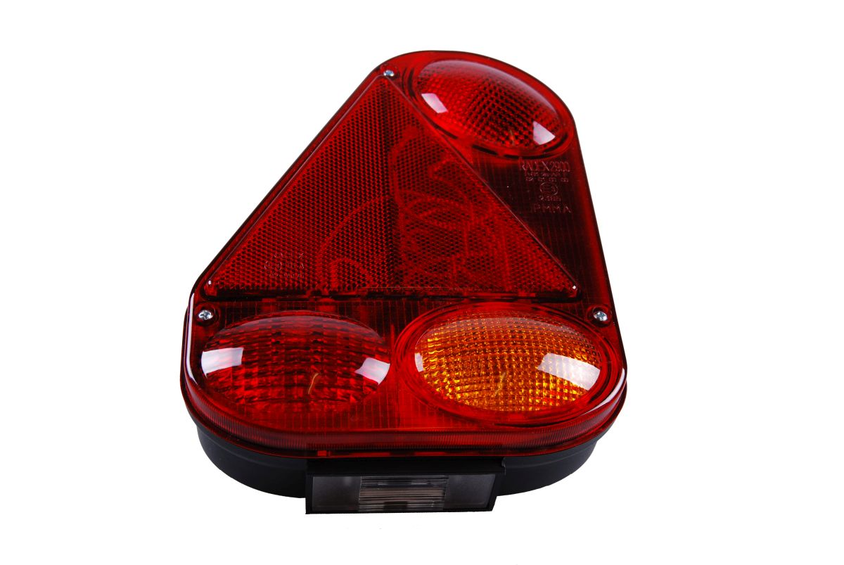 RADEX 2900 Rückleuchte links m. KZL, NSL, 4-/5-poliger Bajonett