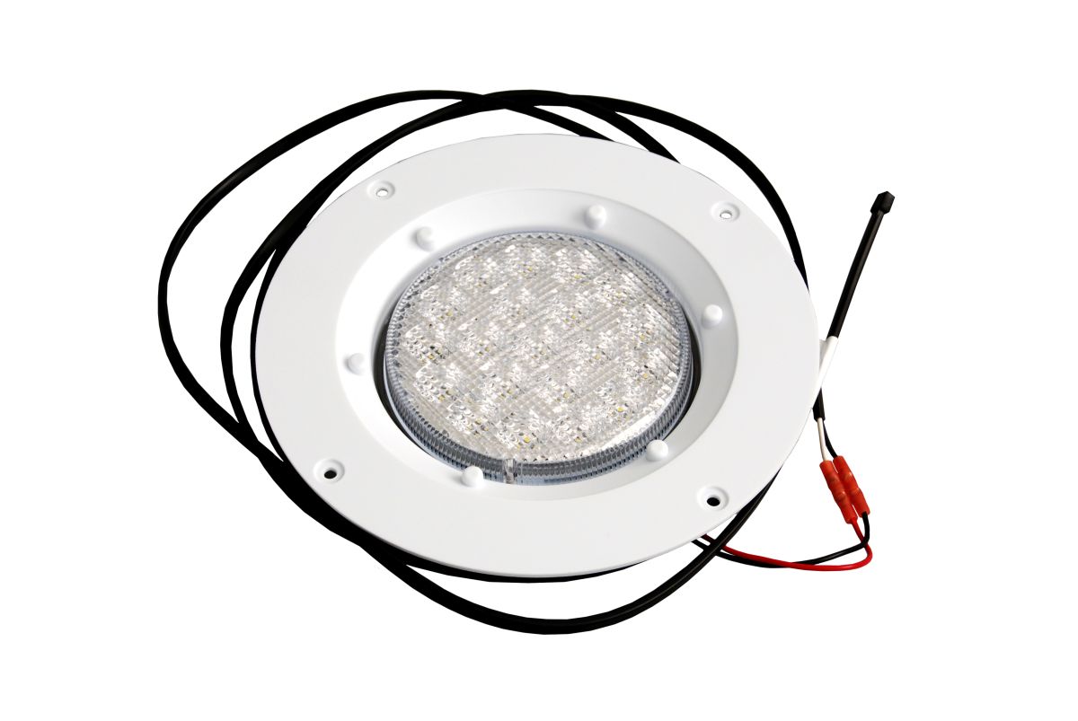 Aspöck-Innenleuchte LED rund mit DC-Kabel 2,5 m Aspöck-Innenleuchte LED rund mit DC-Kabel 2,5 m
