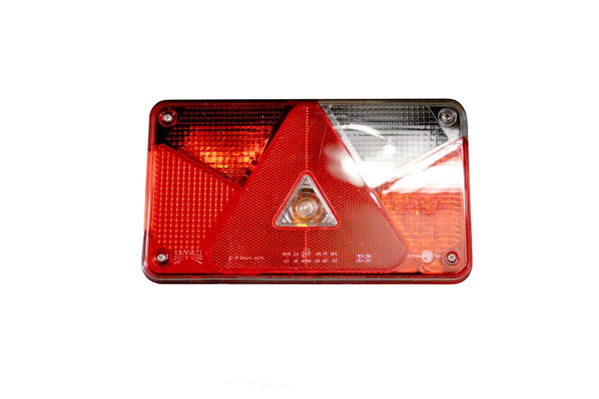 ASPÖCK Multipoint V Rückleuchte LED rechts m. KZL, NSL, RFL, 8-poliger Bajonett