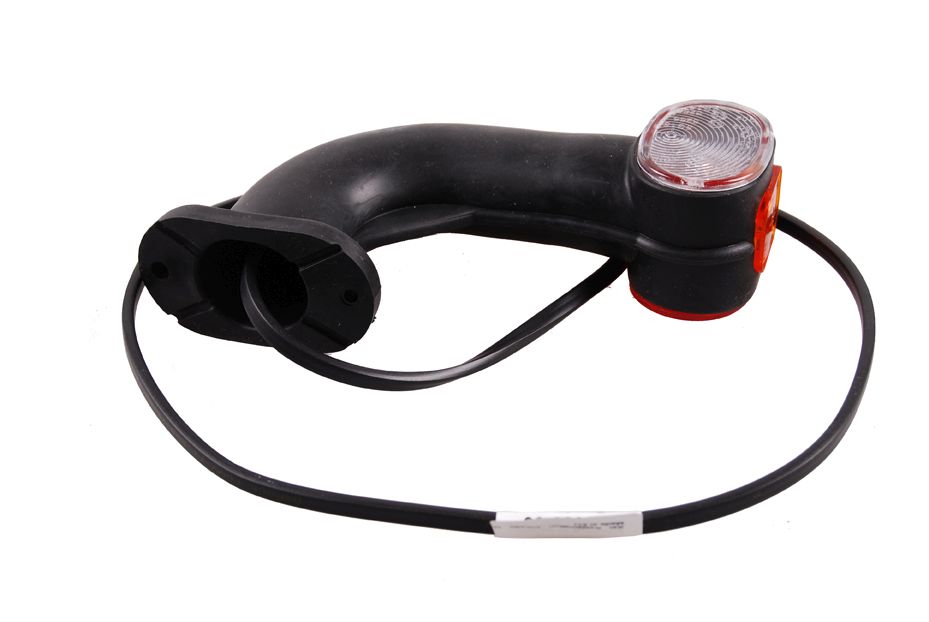 ASPÖCK Superpoint II Umrissleuchte rot/weiß/gelb rechts, m. SML, 0,75 m Kabel SV