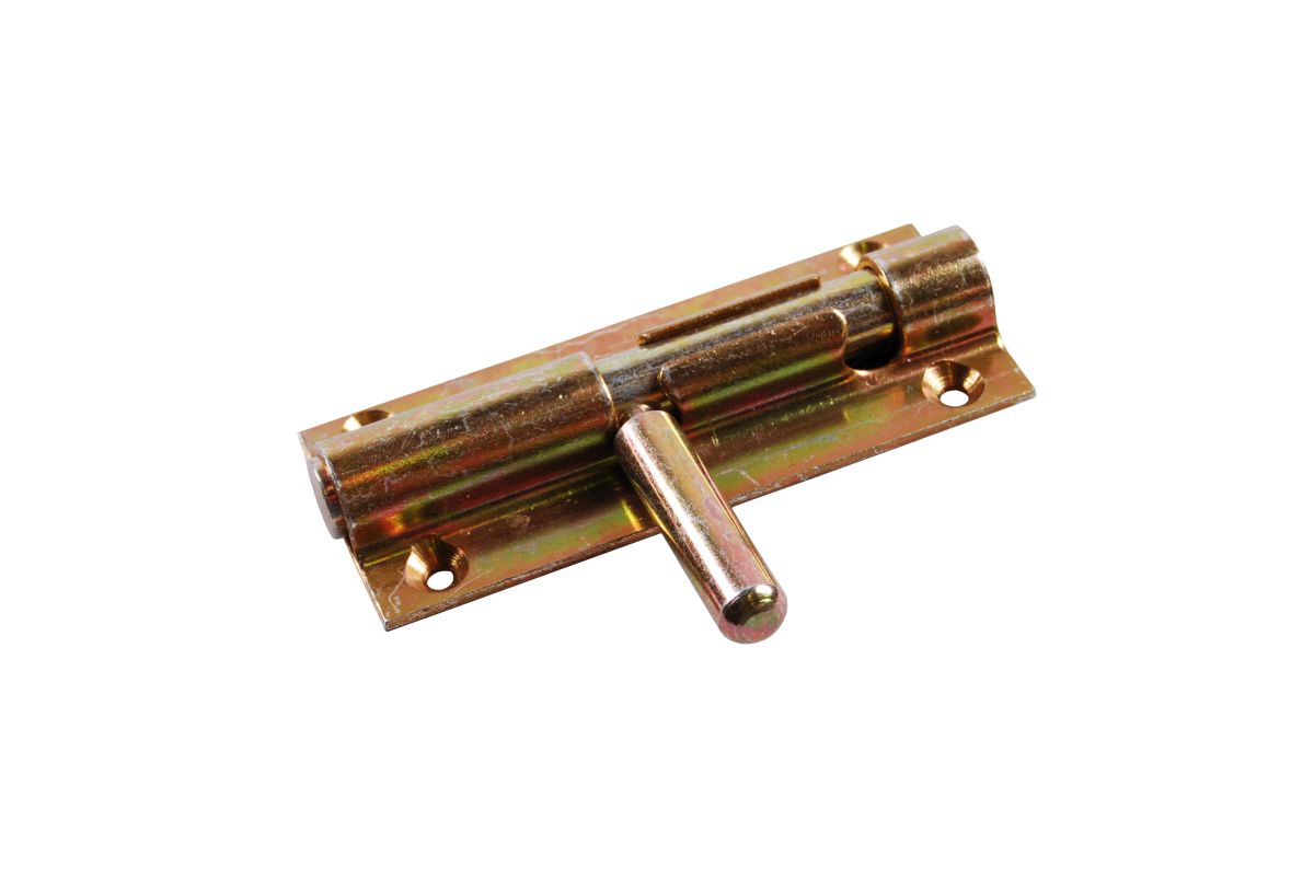 Schubriegel, 40 x 100 mm, Bolzen Ø 12 mm Stahl verzinkt