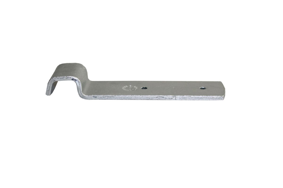 Gegenhalter (Z-01A), 35 x 142 x 20 mm, gerade Lochabstand 47 mm, Bohrungen Ø 5 mm