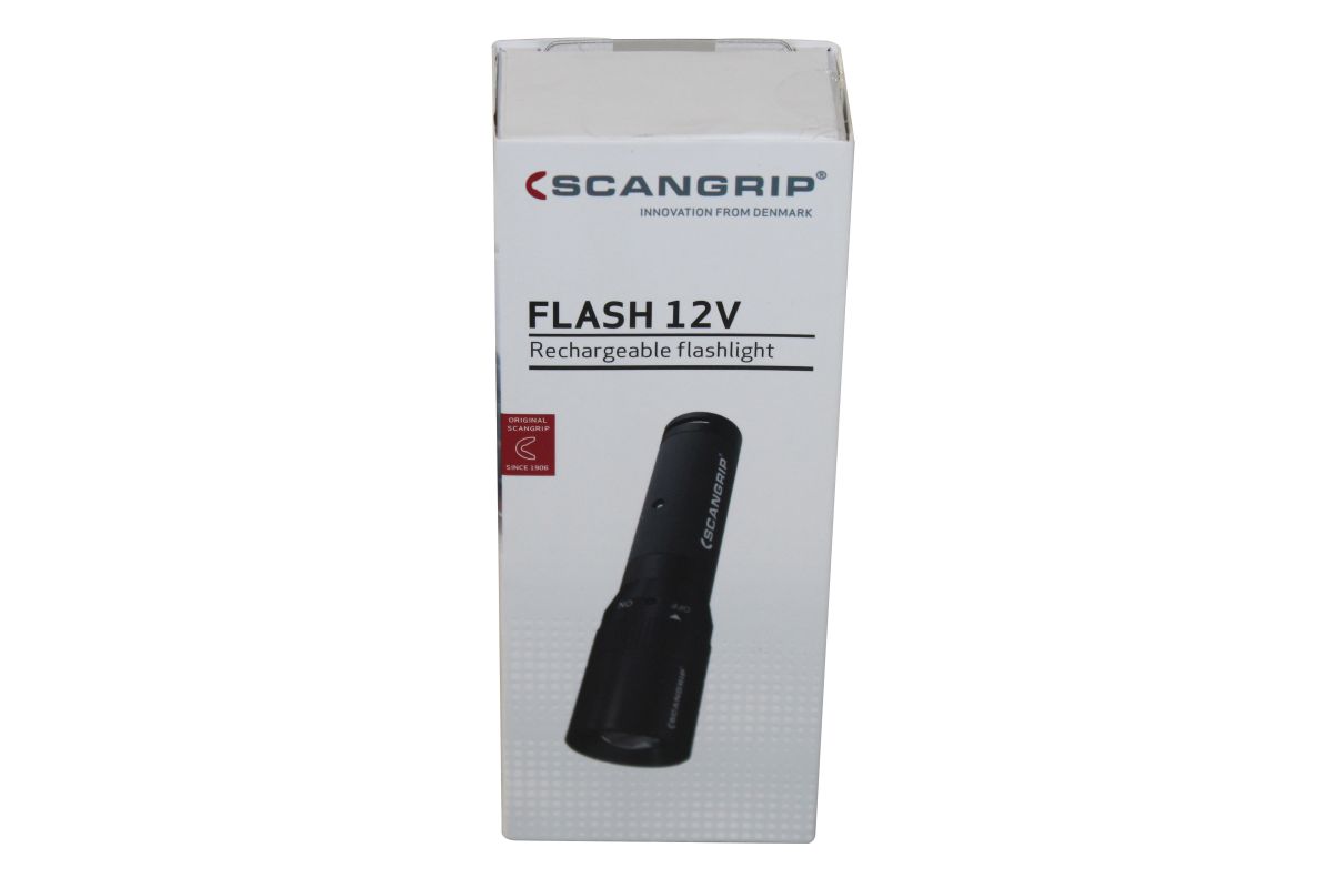 SCANGRIP Flash 12-24 V m. Akku, 130 Lumen SCANGRIP Flash 12-24 V m. Akku, 130 Lumen