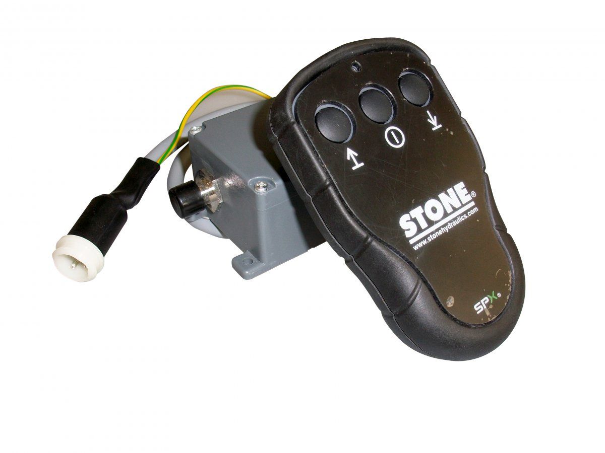 SPX Funkfernbedienung, m. 2 Tasten/Einschalter f. Hydraulikaggregate SPX Funkfernbedienung, m. 2 Tasten/Einschalter f. Hydraulikaggregate