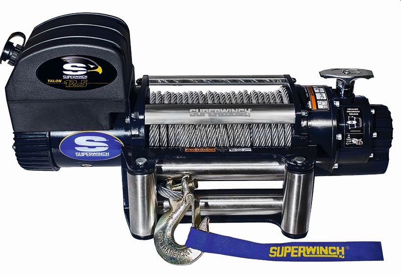 SUPERWINCH Talon 12.5 5670 kg, 12 V, Stahlseil