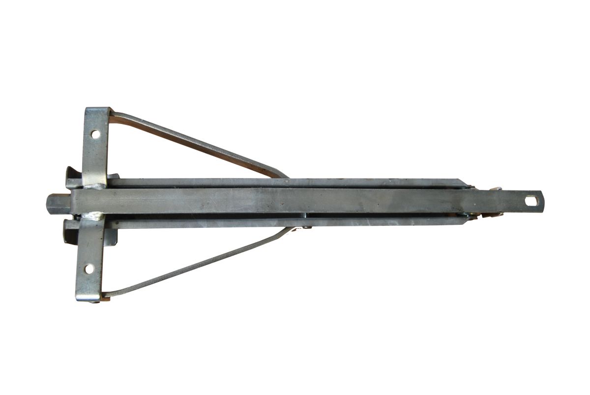 Ausdrehstütze, 350 kg, links, Ausdrehlänge 450 mm, Sechskant