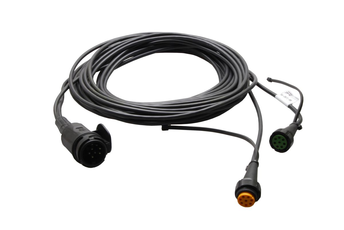ASPÖCK Anschlusskabel, 8 m, 13-polig, 8-polige BV  2 x Abgang 0,2 m DC-Kabel ASPÖCK Anschlusskabel, 8 m, 13-polig, 8-polige BV  2 x Abgang 0,2 m DC-Kabel