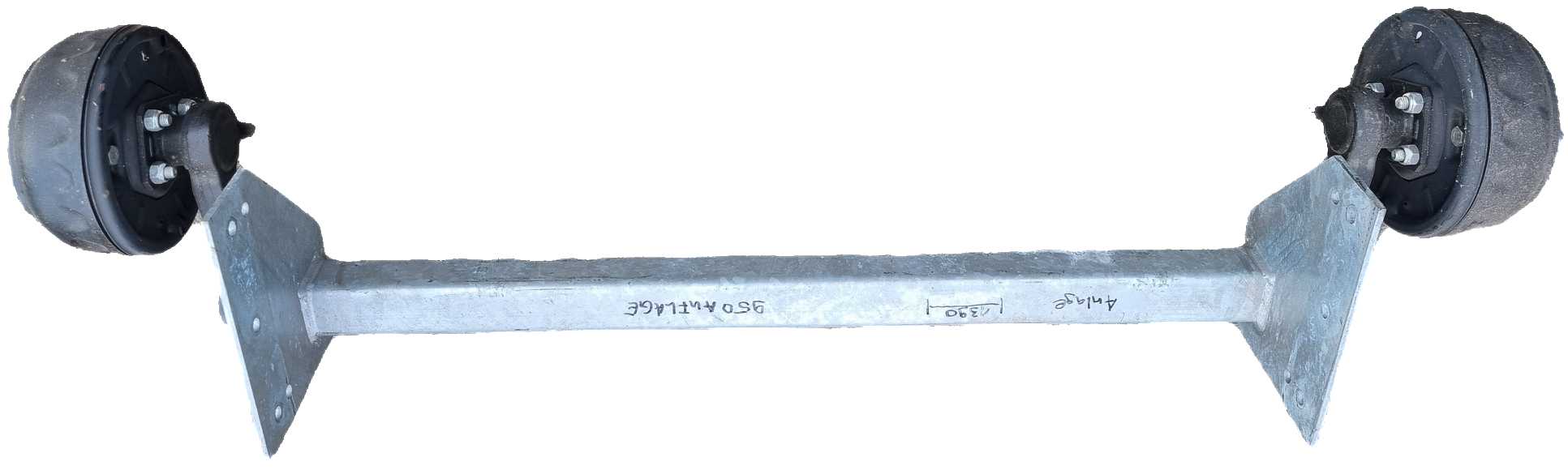 Knott Achse 750 kg gebraucht Auflage = 950 mm Knott Achse 750 kg gebraucht Auflage = 950 mm