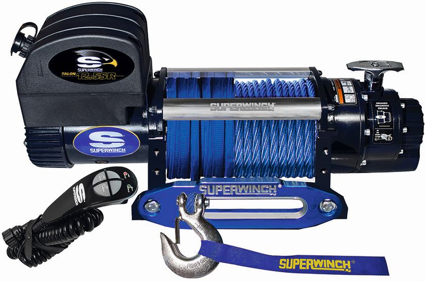SUPERWINCH Talon 12.5 SR 5670 kg, 12 V, Synthetikseil SUPERWINCH Talon 12.5 SR 5670 kg, 12 V, Synthetikseil